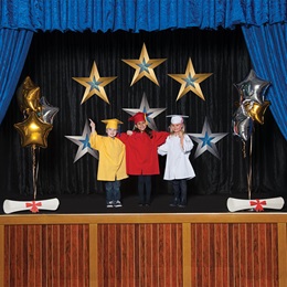 Stars, Balloons, and Diplomas Stage Prop Kit