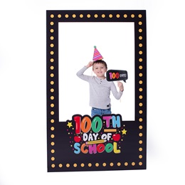 100th Day of School Photo Booth Complete Prop Set