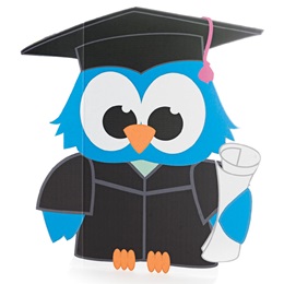 Blue Graduation Owl Kit