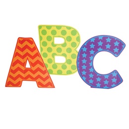 Patterned ABC Letters Kit