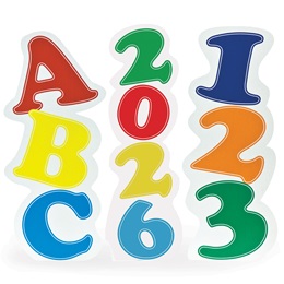 ABC, 123, and Year Prop Kit