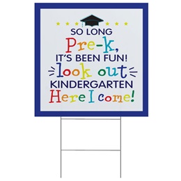 Stock Yard Sign - So Long Pre-K