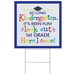 Stock Yard Sign - So Long Kindergarten