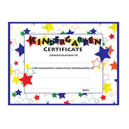 Kindergarten Color Craze Diplomas, 30/pkg