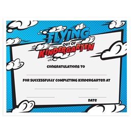 Flying Out of Kindergarten Certificates Pack