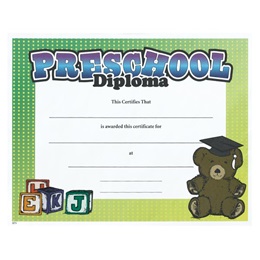 Preschool Diploma - Bear