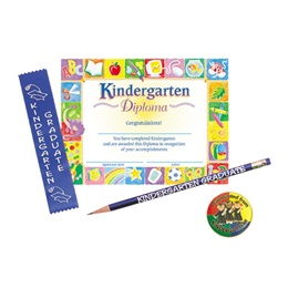 Kindergarten Diploma Pin Award Set