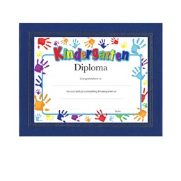Blue Diploma Frame