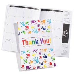 Academic Planner - Thank You Handprints
