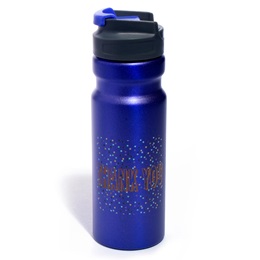 Aluminum Bottle - Thank You/Confetti Stars
