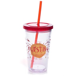 We're Bursting with Appreciation for You Acrylic Tumbler