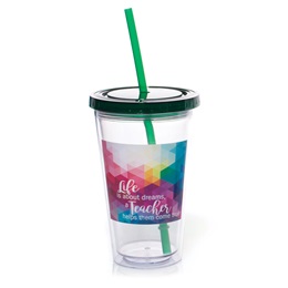 Teacher Appreciation Tumbler - Life is About Dreams