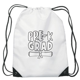 18 in. x 14 in. Pre-K Graduate Color It! Backpack