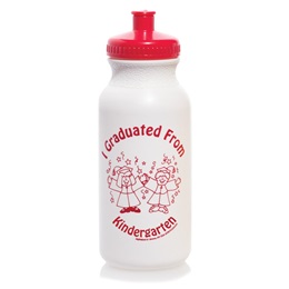 18 oz. I Graduated From Kindergarten Water Bottle