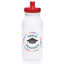 Handprint Pre-K Graduate Water Bottle