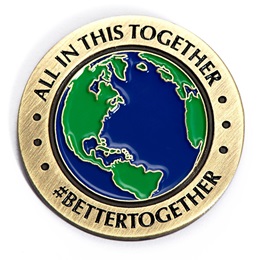 Appreciation Award Pin - All in This Together