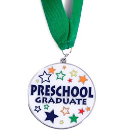 Preschool Graduate Medallion - Star Craze