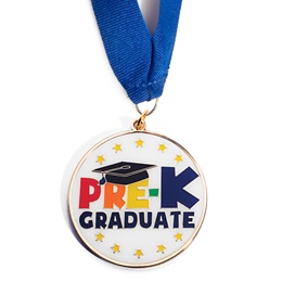 Grad Cap Pre-K Graduate Medallion