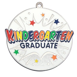 Starburst Kindergarten Graduate Keepsake Medallion