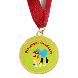 Preschool Graduate Medallion - Bee