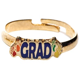 Handprint Graduation Ring