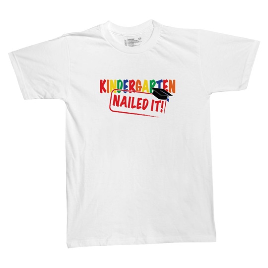 Kindergarten Nailed It T Shirt Alphabet U