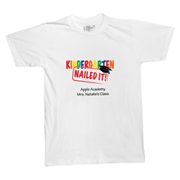Custom Kindergarten - Nailed It! Graduation T-shirt