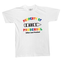Property of Preschool Custom T-Shirt