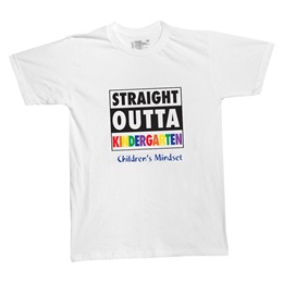 Straight Outta Kindergarten Custom T-Shirt