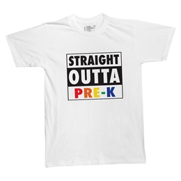Straight Outta Pre-K Youth T-shirt