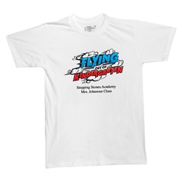 Flying Out of Kindergarten Custom T-shirt