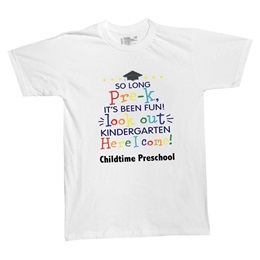 Custom So Long Pre-K T-shirt