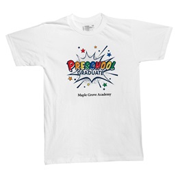 Custom Starburst Preschool Graduate Youth T-shirt