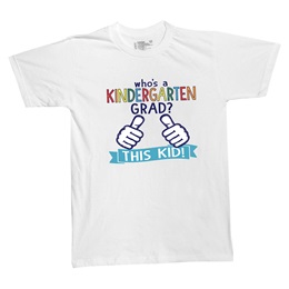 Who's a Kindergarten Grad T-shirt