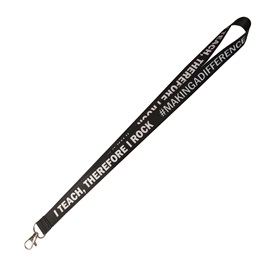 Neck Strap- I Teach, Therefore I Rock