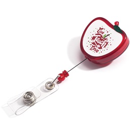 Teacher Appreciation Apple Badge Reel - Live, Teach, Love