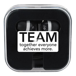 Ear Buds in Case- TEAM