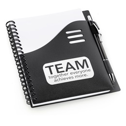 Notebook With Pen - TEAM