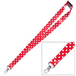 Neck Strap - Thank You Polka Dots