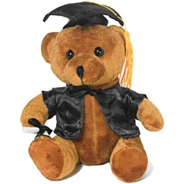 7 in. Graduation Teddy Bear in Black