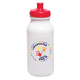 I Graduated From Pre-K Handprint Water Bottle