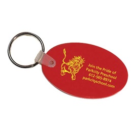 Flexible Oval Key Chain